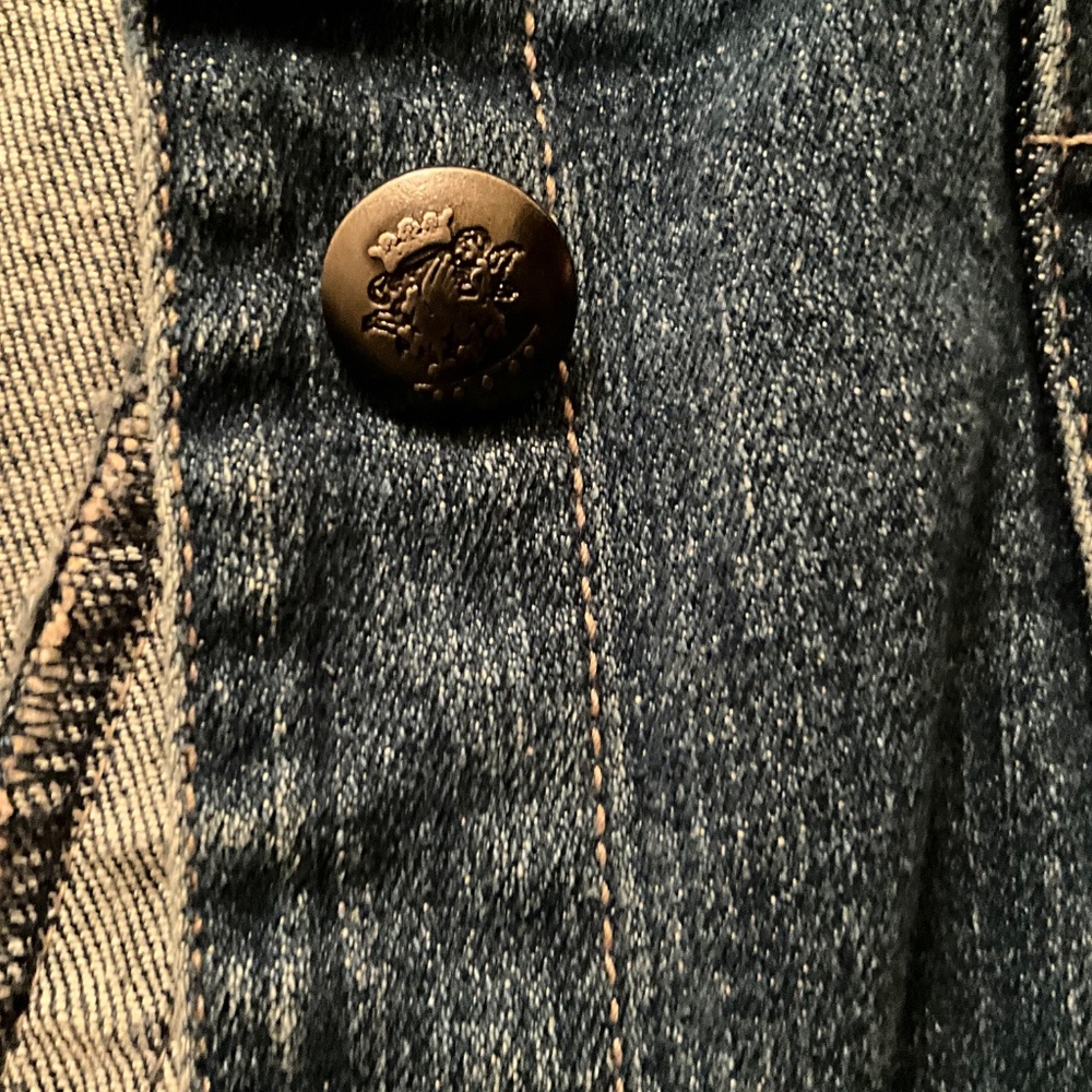 Funky Jean Jacket Size M - Picture 2 of 3